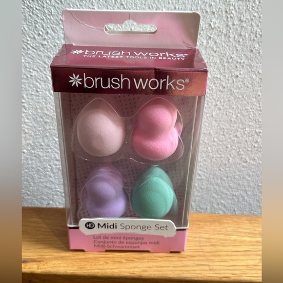 brush works Other - Brush works HD midi sponge set multicoloured makeup tools new